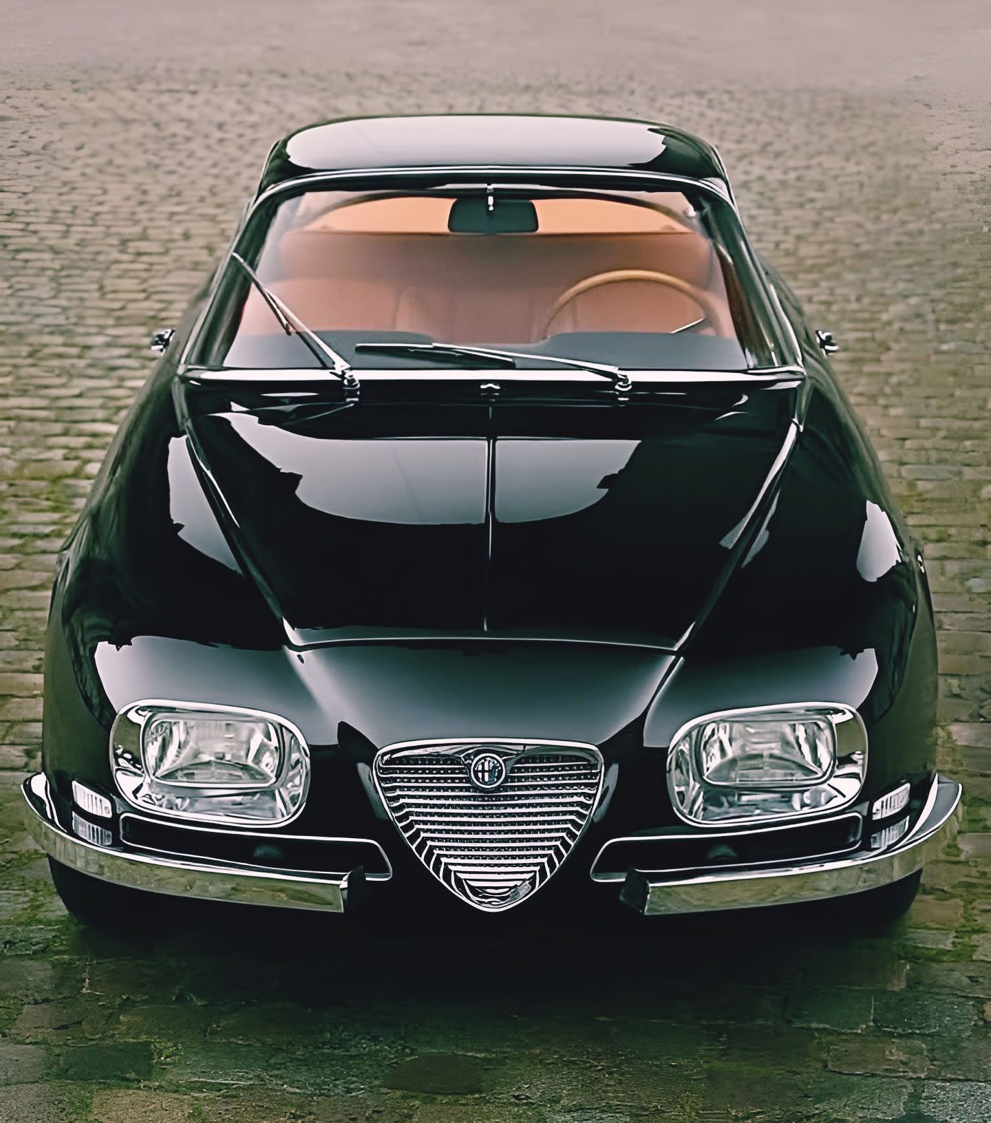 Here's a 1967 Alfa Romeo 2600 SZ, one of 105 built.