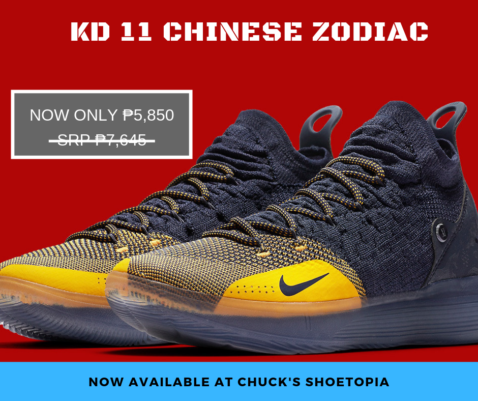 Nike Zoom KD 11 EP 'Gold Splatter' Php 7,645 Kevin Durant is one