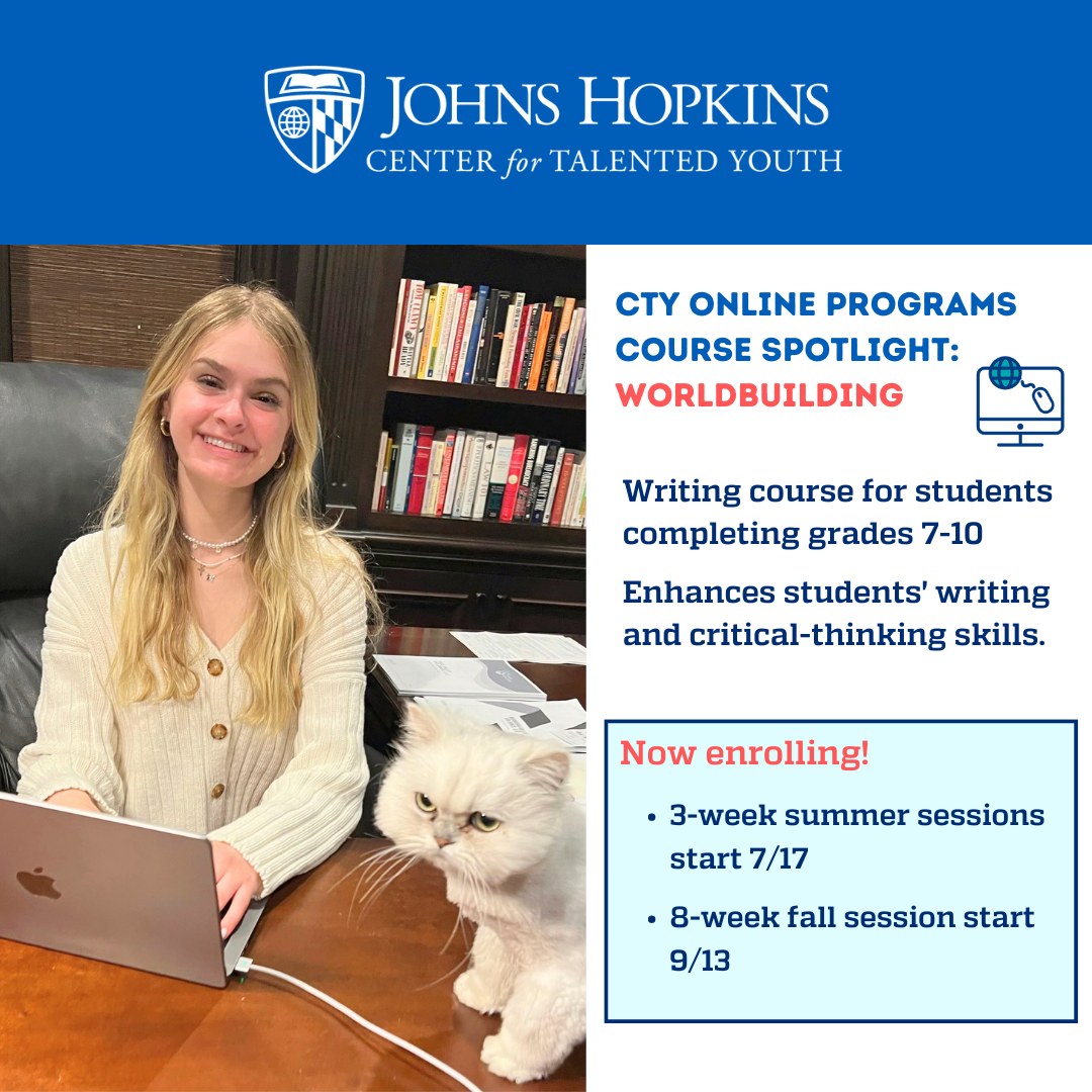 🖥️ Online Course... - Johns Hopkins Center for Talented Youth