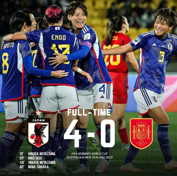 At the 2011 FIFA Women's World Cup exactly 10 years ago Japan