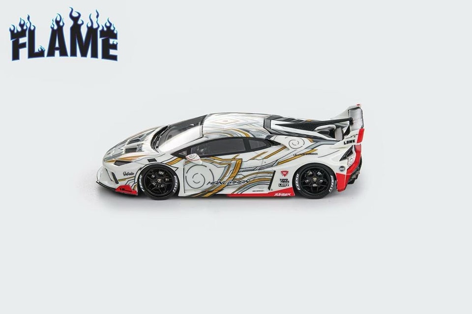 CollectorsA 1:64 FLAME Glow-in-the-Dark Lamborghini sounds