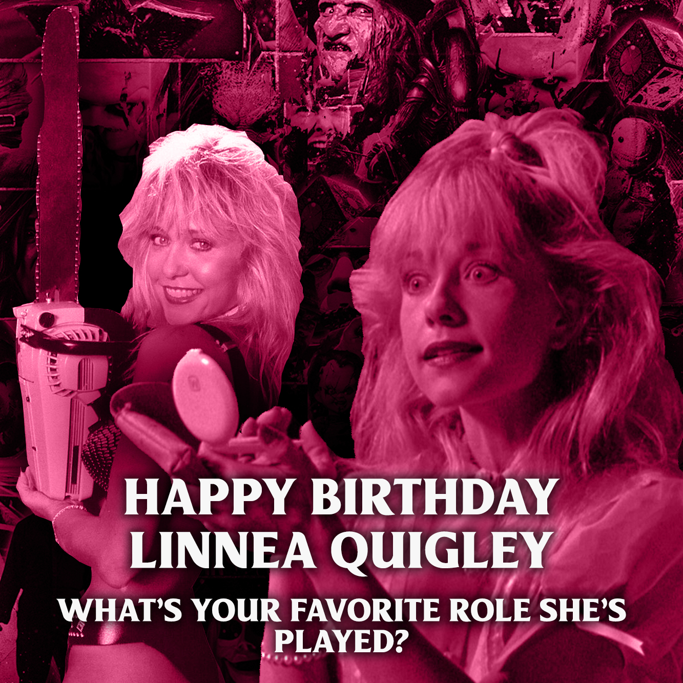 Infamous Horror - Happy birthday to Scream Queen Linnea...