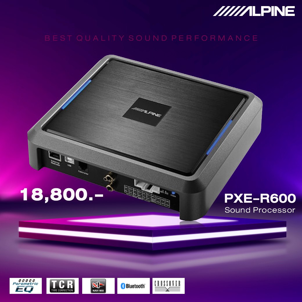 Alpine Thailand - PXE-R600 โปรเซสเซอร์เสียง... | Facebook