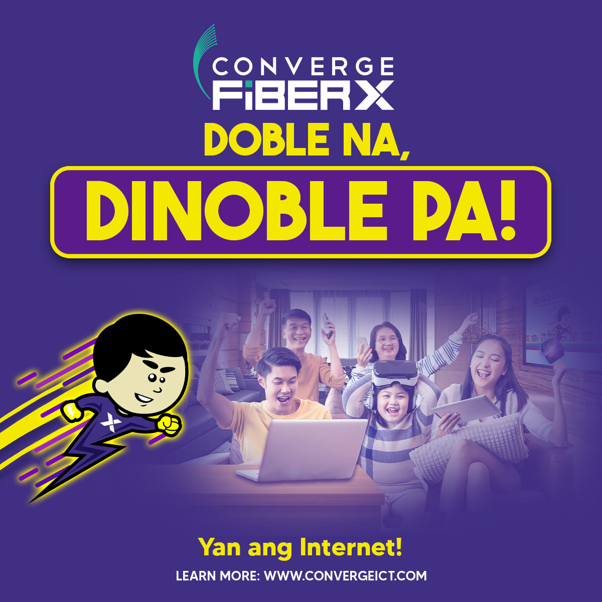 Converge FiberX - We know you want more, so we’re giving you MORE ...
