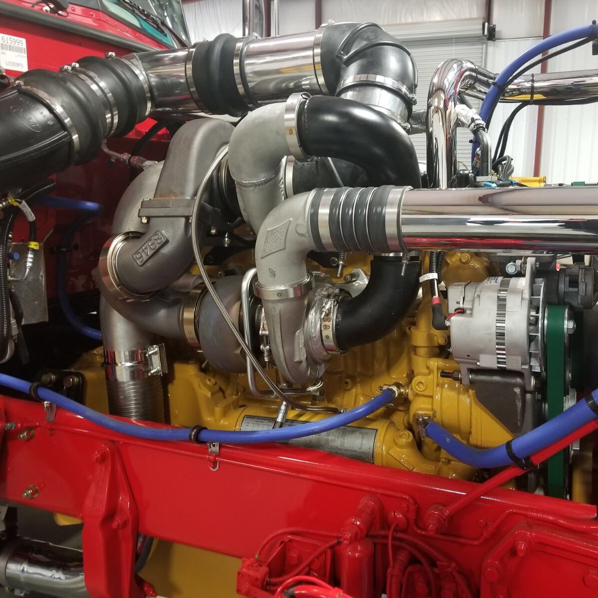 Performance - Big Boss Compound Turbo setup for your C15 & C16 engines ...