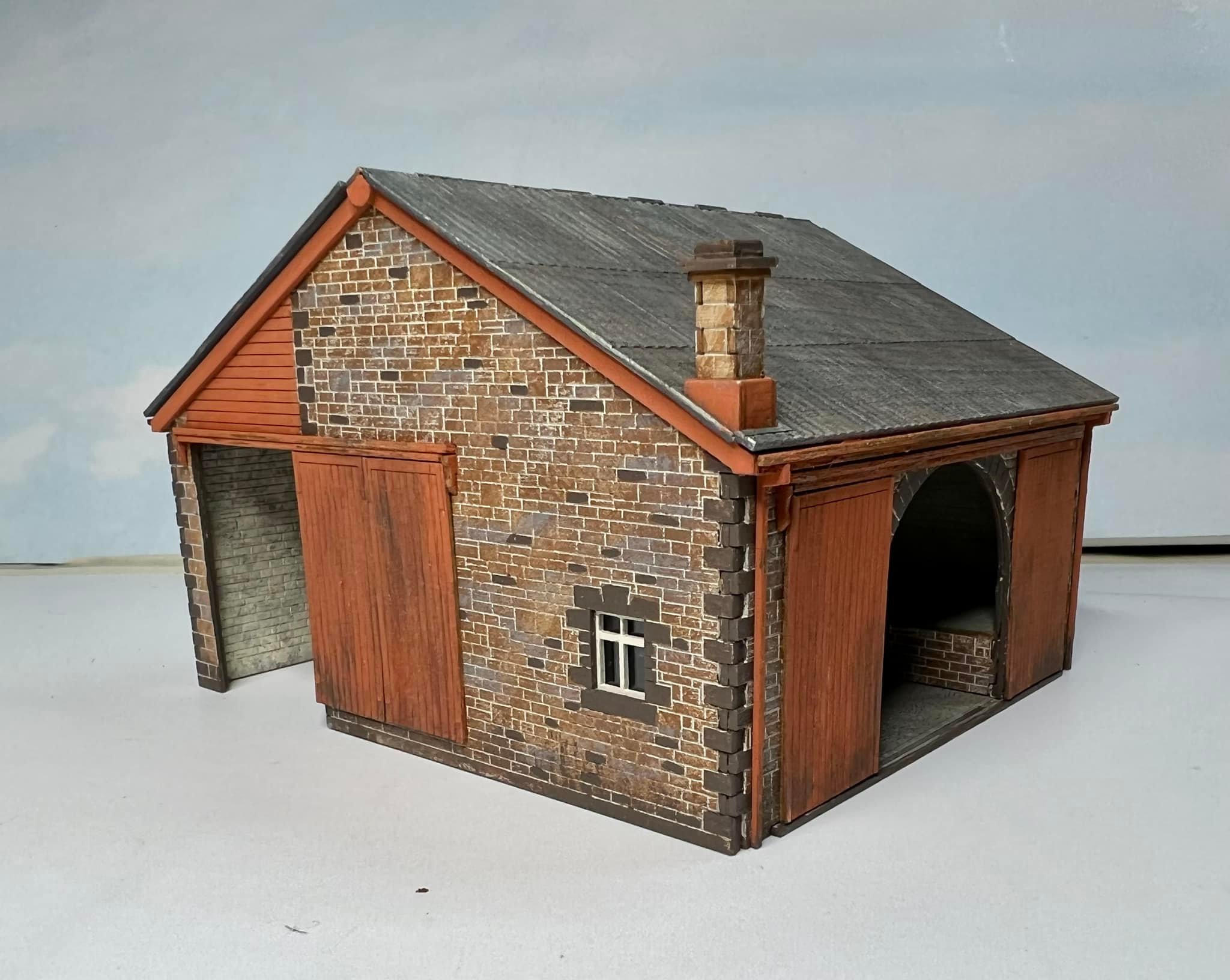 Kit In Legno Laser OO Gauge 'Village Well' - Ancorton/Expo 95787 Per Plastici Ferroviari
