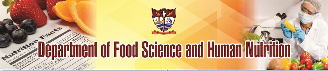 Department of Food Science and Human Nutrition