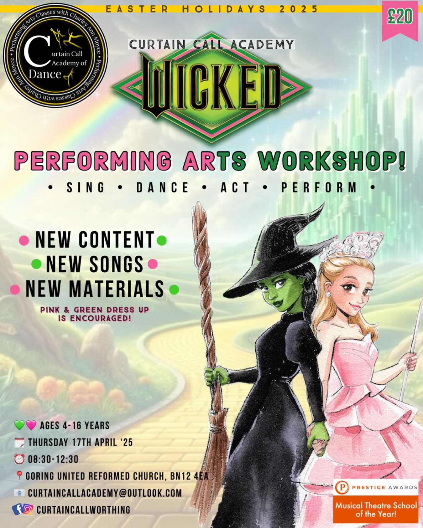 Curtain Call Academy of Dance - Worthing - 🐣 Easter Workshop