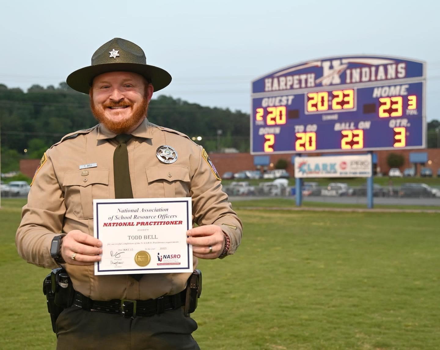 Congratulations SRO Bell on becoming a National Practitioner from the ...