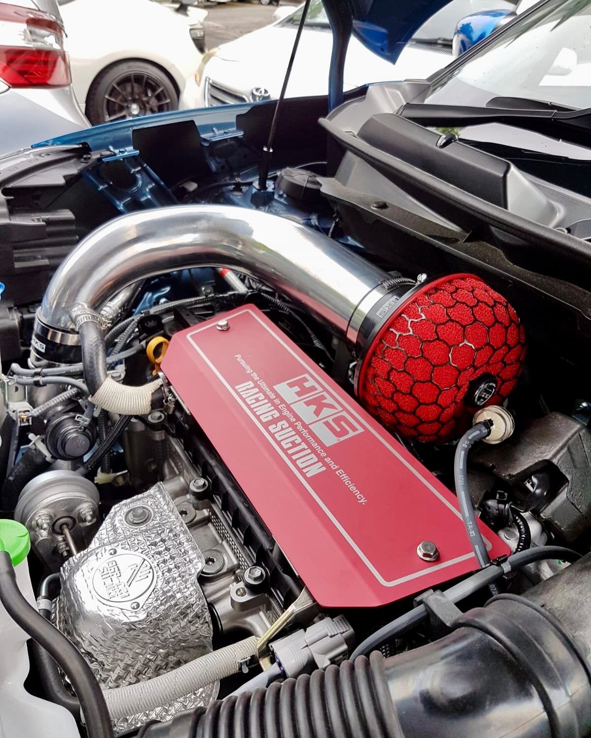 HKS RACING SUCTION KIT installed on ZC33S Swift Sport