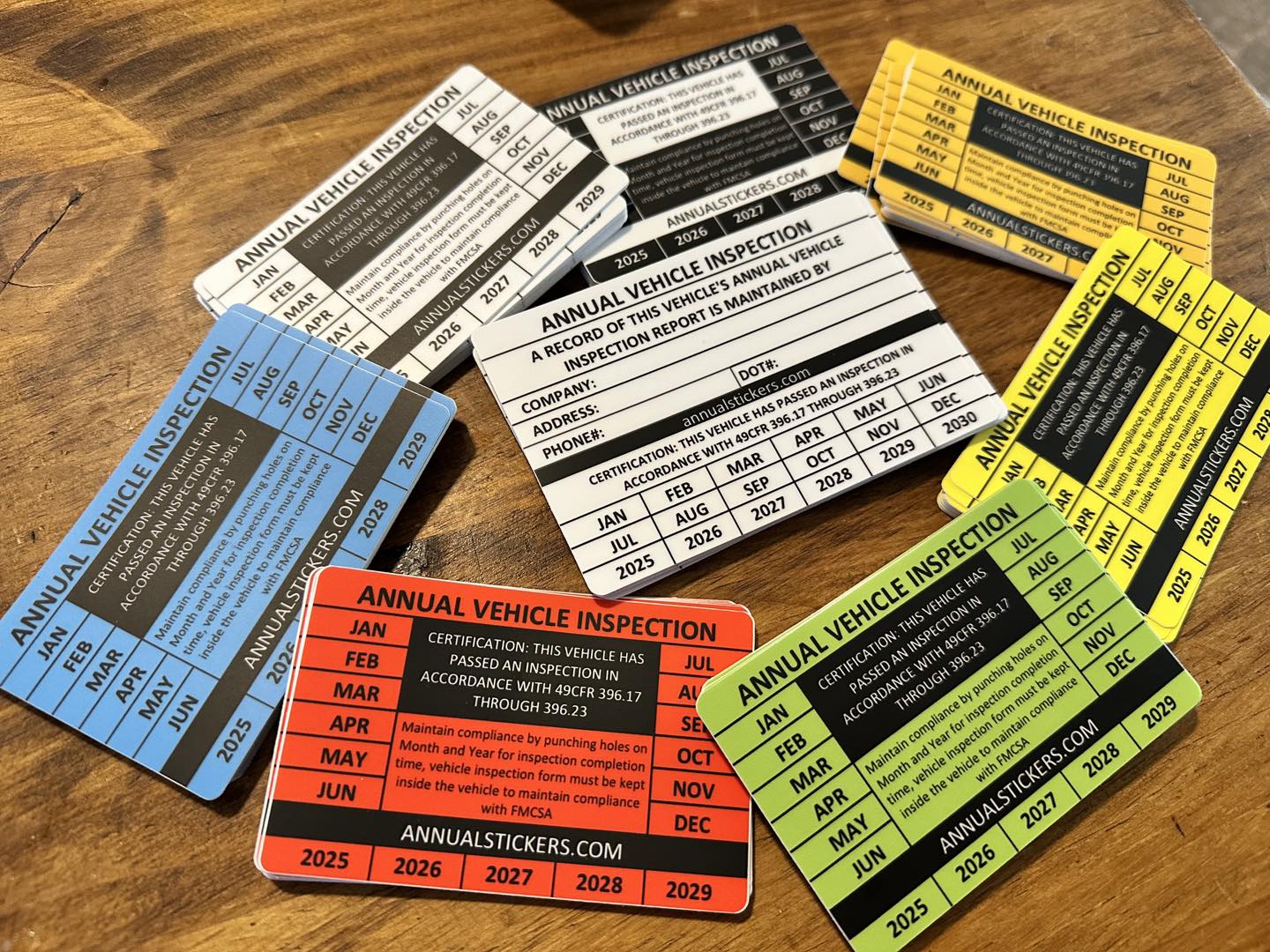 Annual Stickers | Racine WI