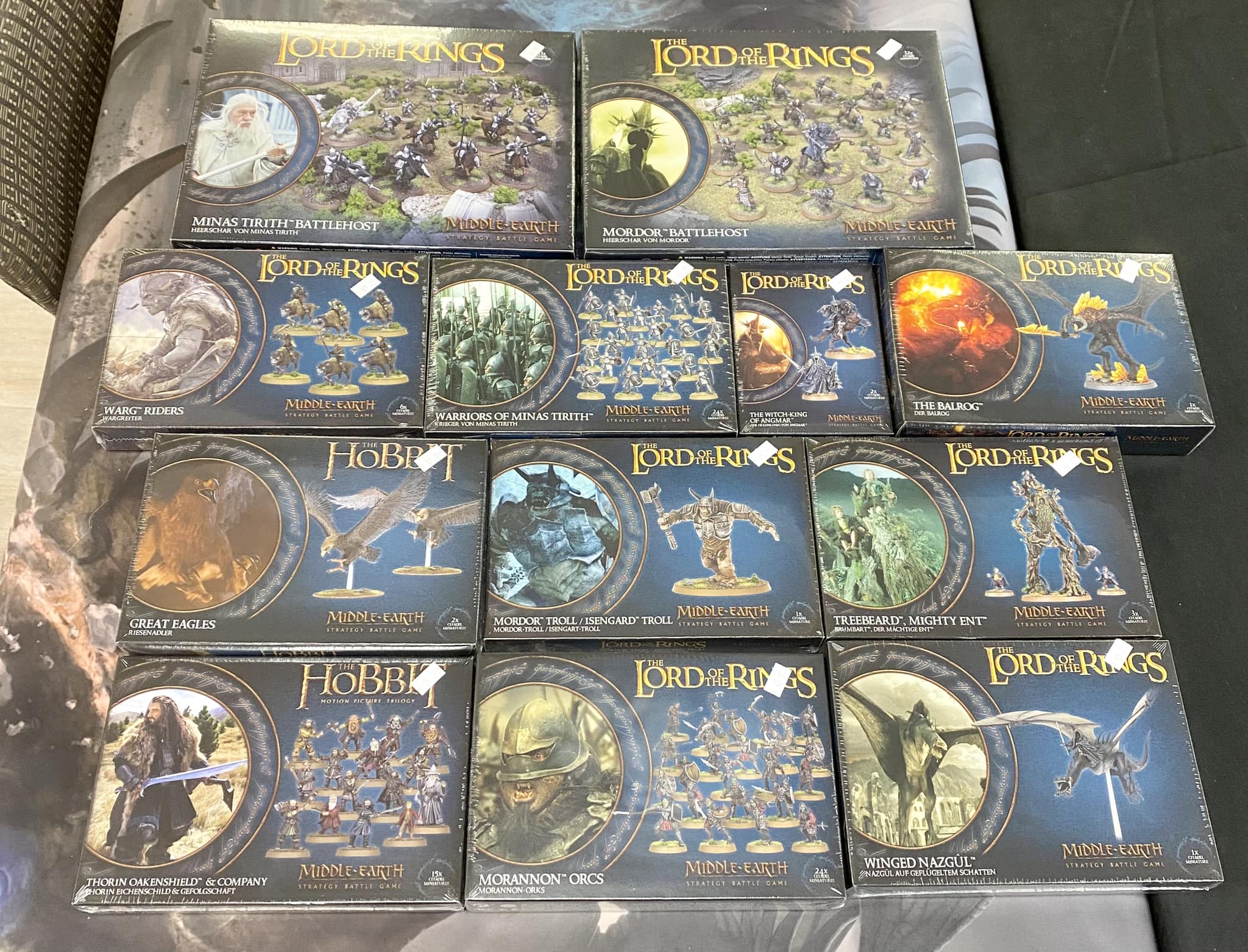 Updated Middle-earth card game price list