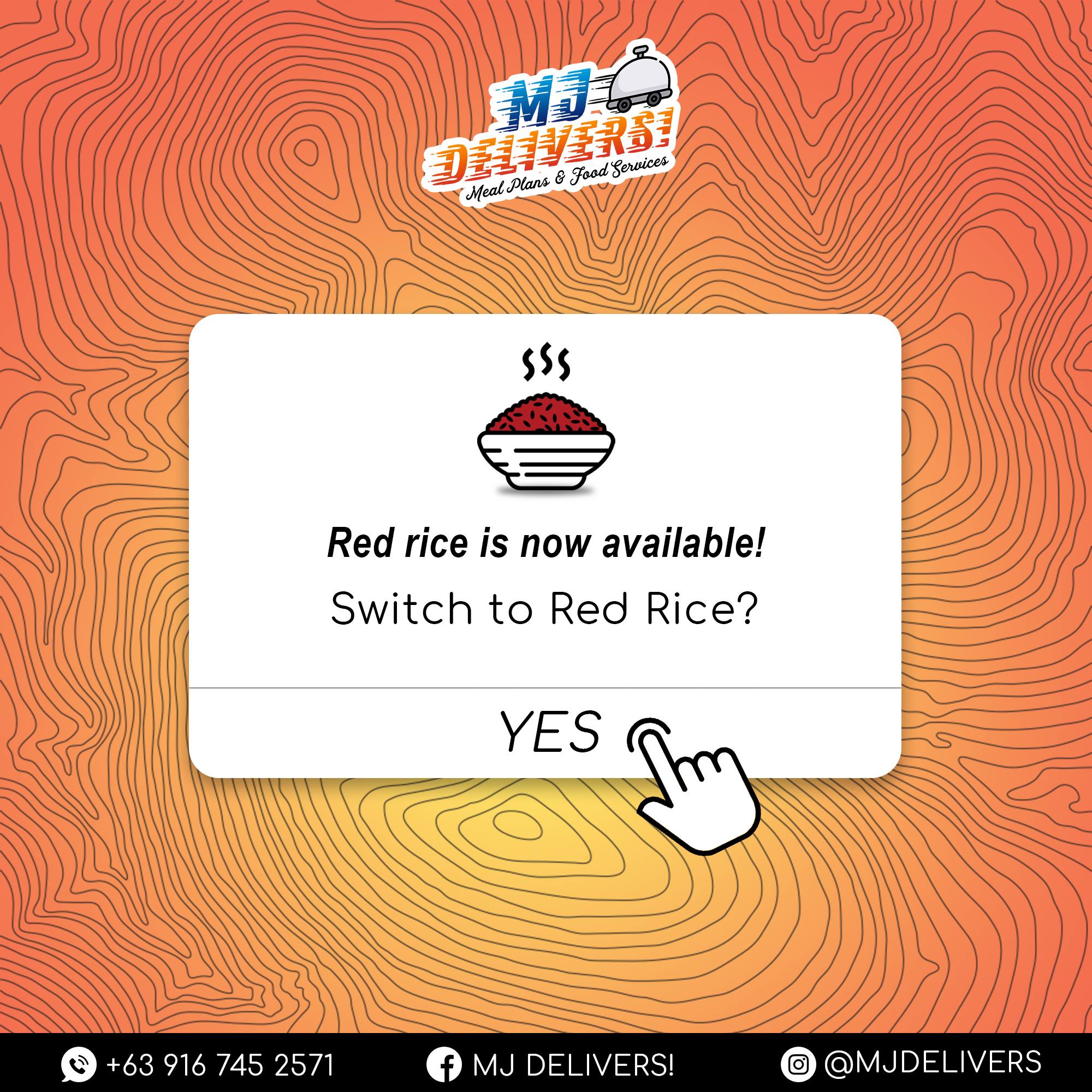 MJ Delivers - ‼New rice alert‼ Starting next week, you can...
