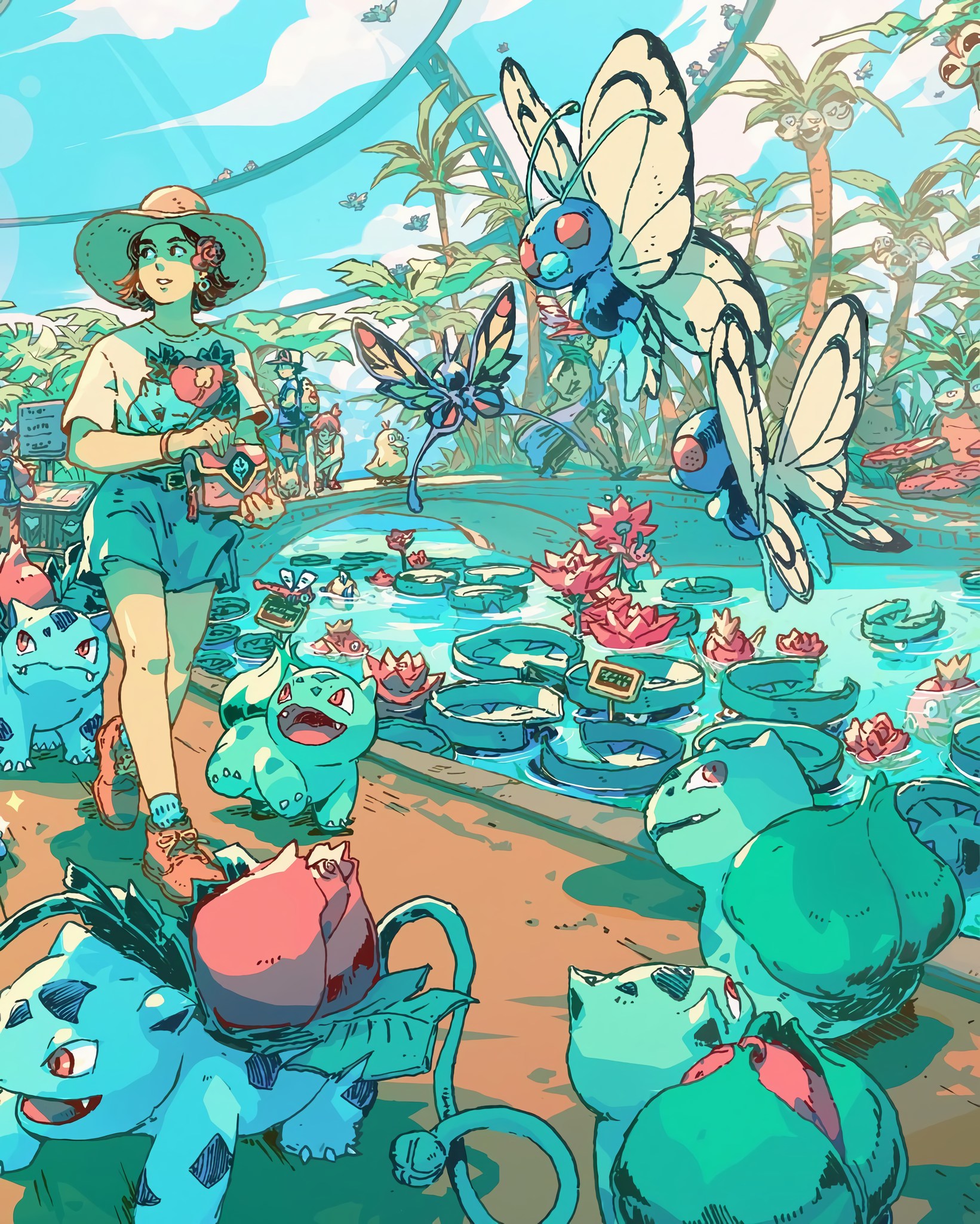 未開封】ポケモンキャンバスアート Grassy Gardening 未開封】ポケモン