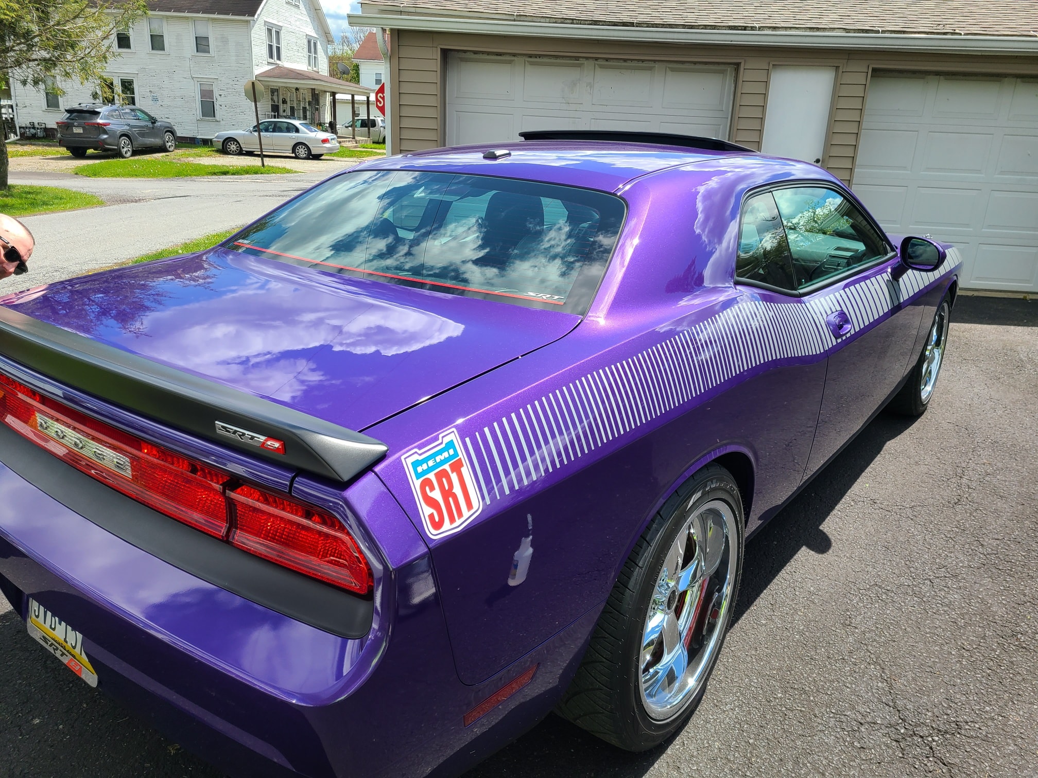 New decals on a Challenger. - Vello's Vinyl Lettering | Facebook