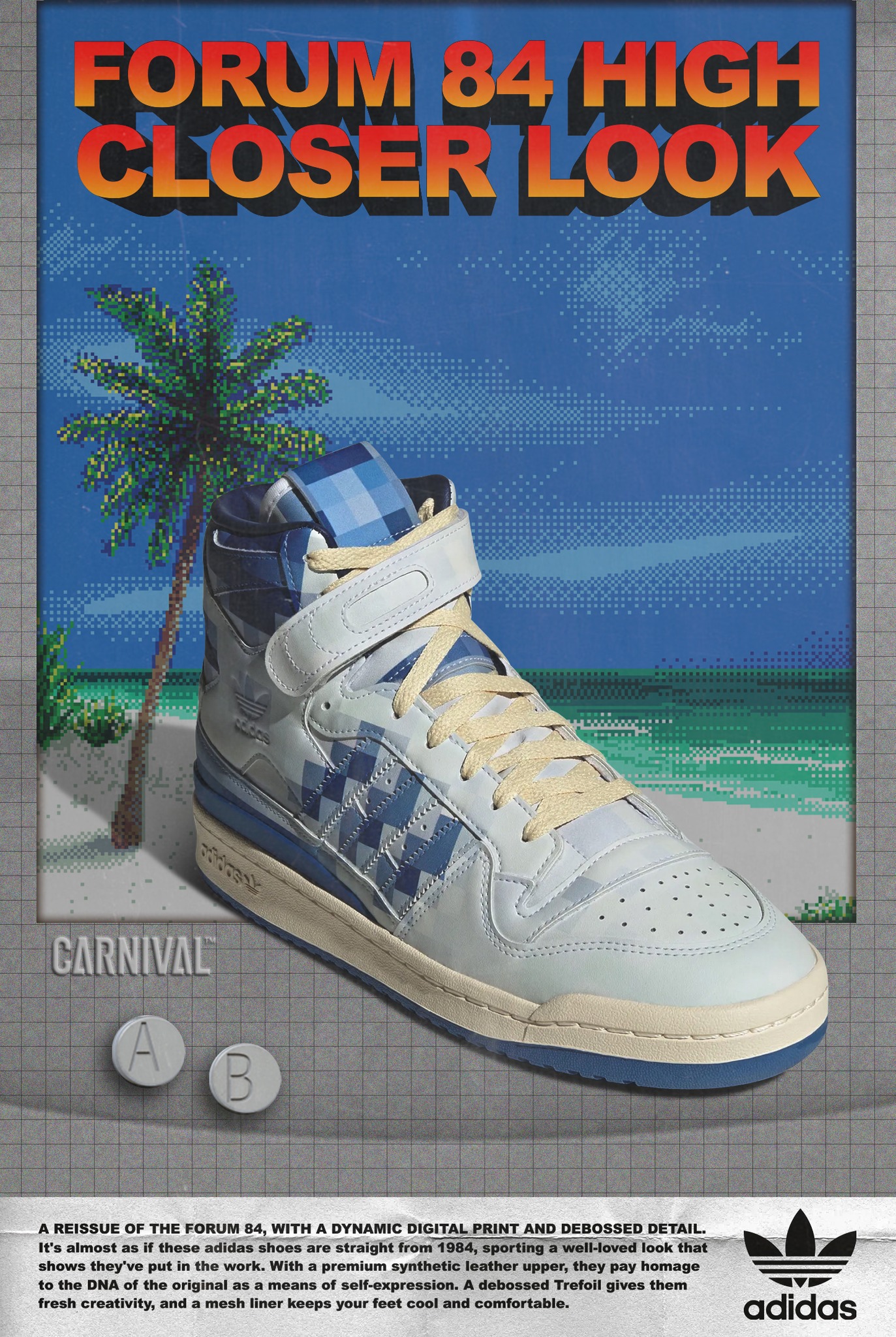 Carnival - adidas Originals FORUM 84 HI 'CLOSER LOOK'... | Facebook