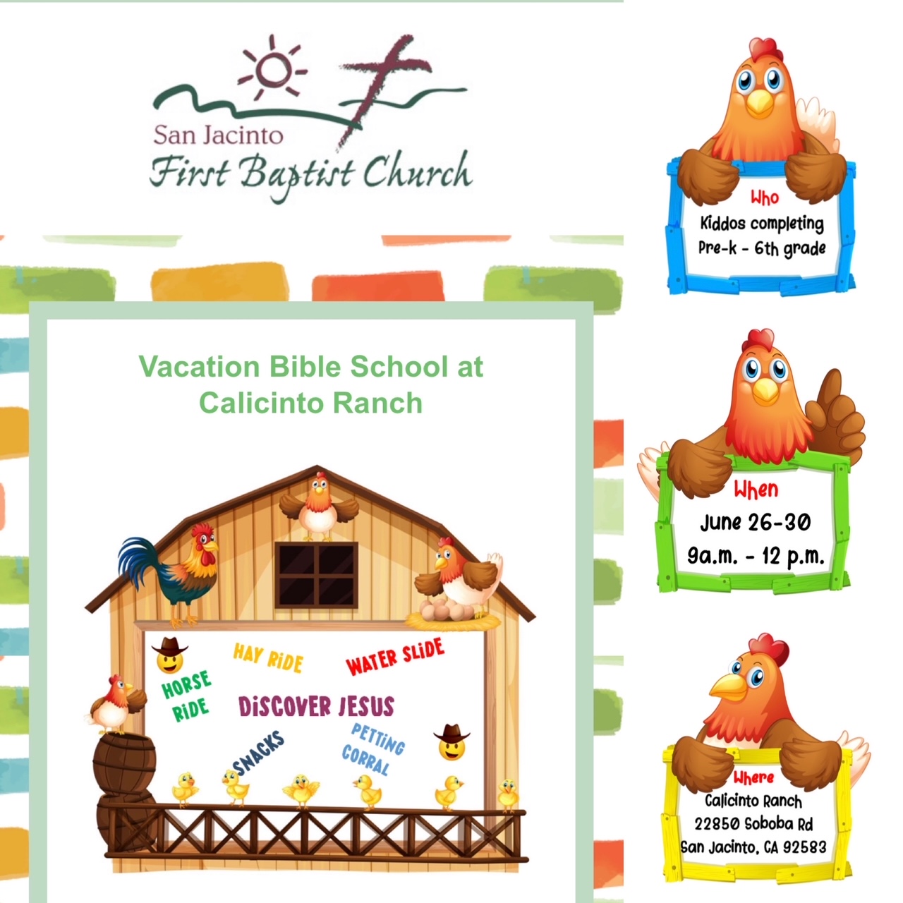 Summer Fun at VBS -... - First Baptist Church San Jacinto