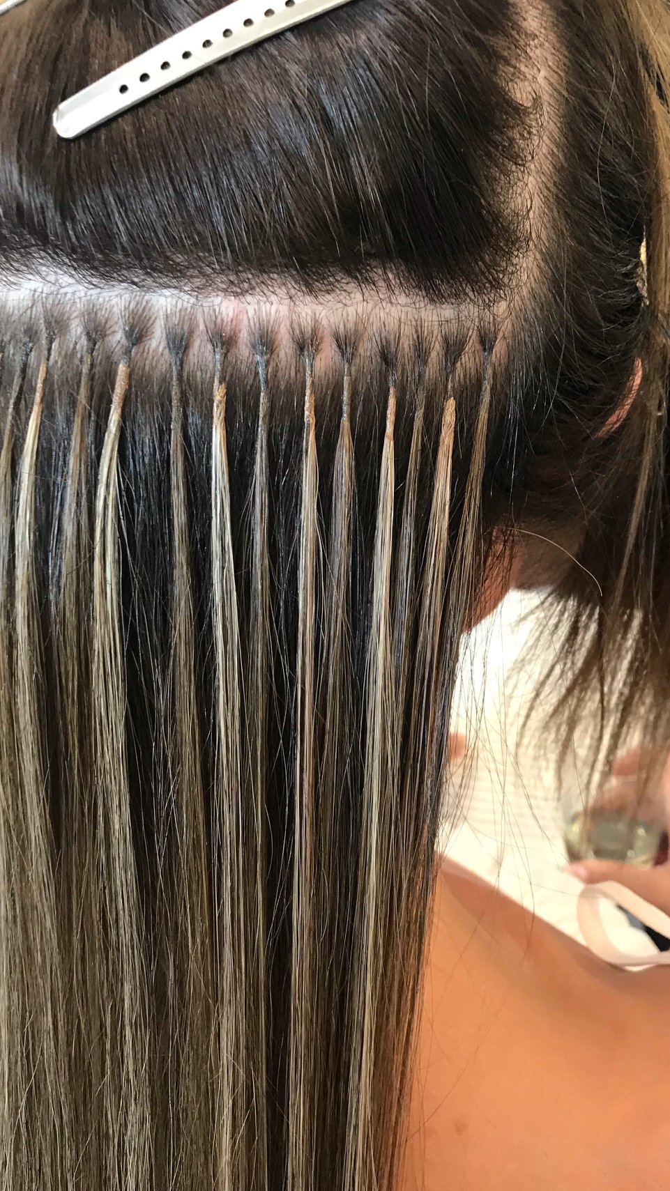 Hair by Kristin - DURING THE PROCESS AND AFTER! Here's a... | Facebook