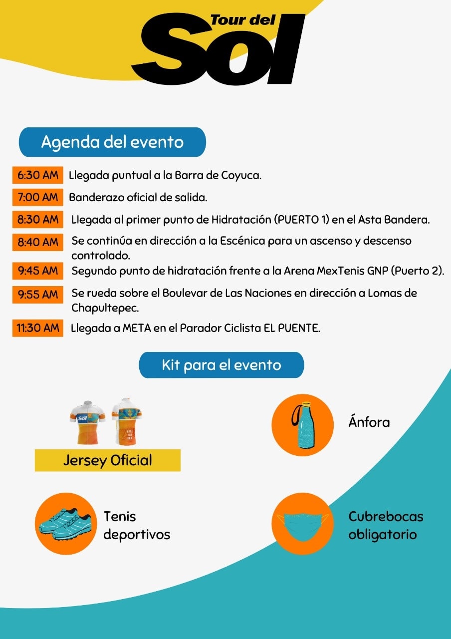 Tour del Sol - Programa del Tour del Sol 👇