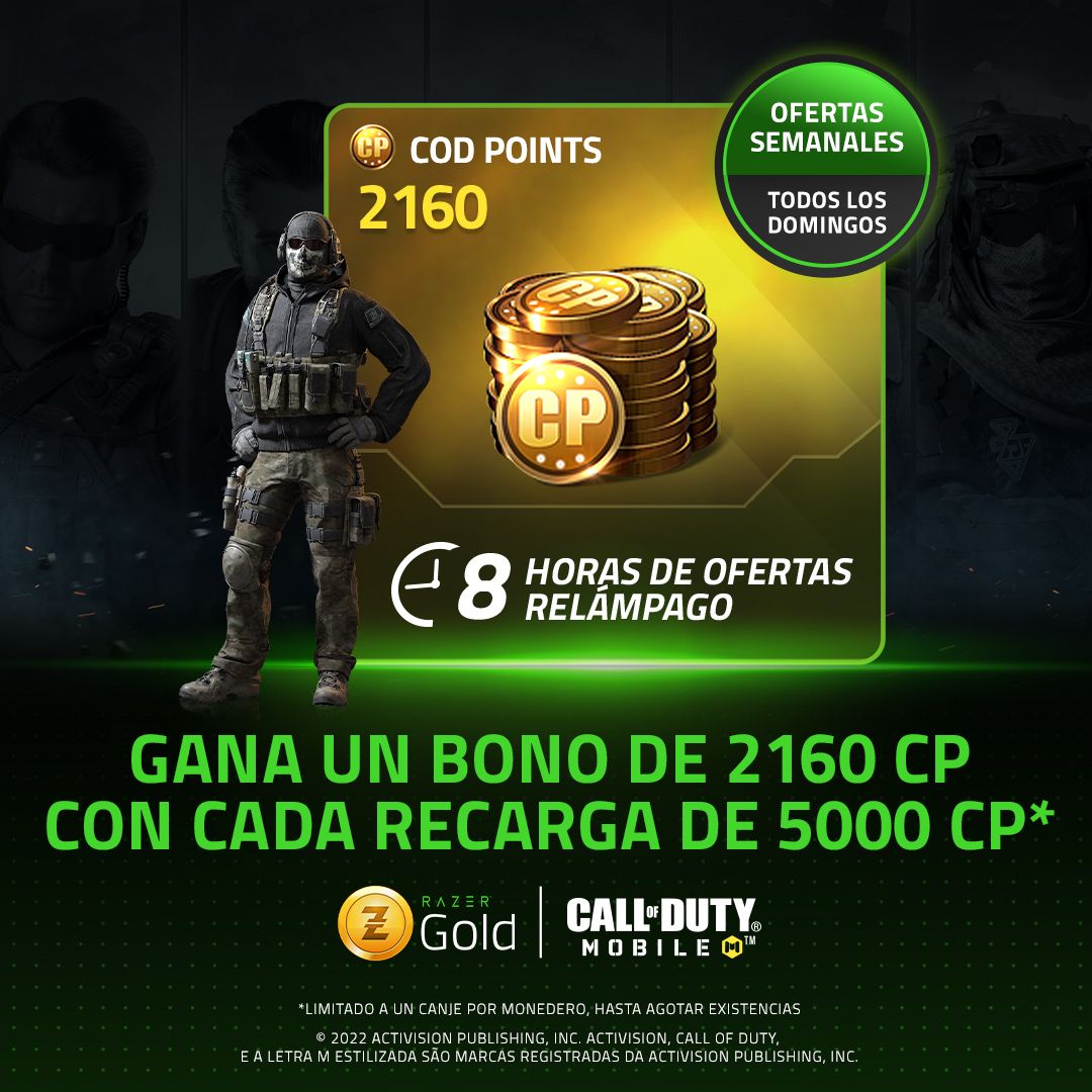 Razer Gold - ¡ATENCIÓN A TODOS LOS JUGADORES DE CALL OF DUTY: MOBILE ...