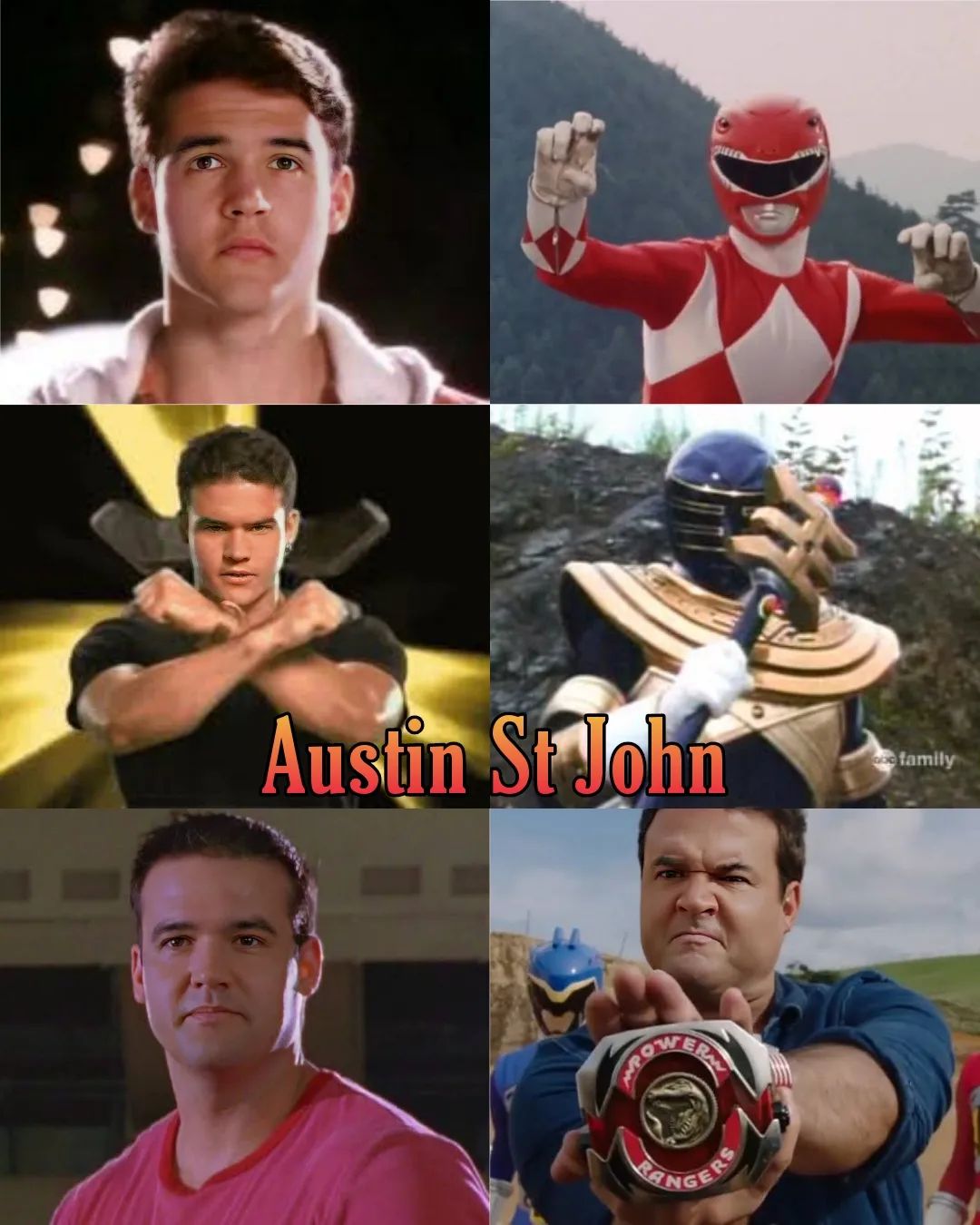 rangersgirls_mx - Feliz cumpleaños al sr @austin_st_john mejor conocido ...