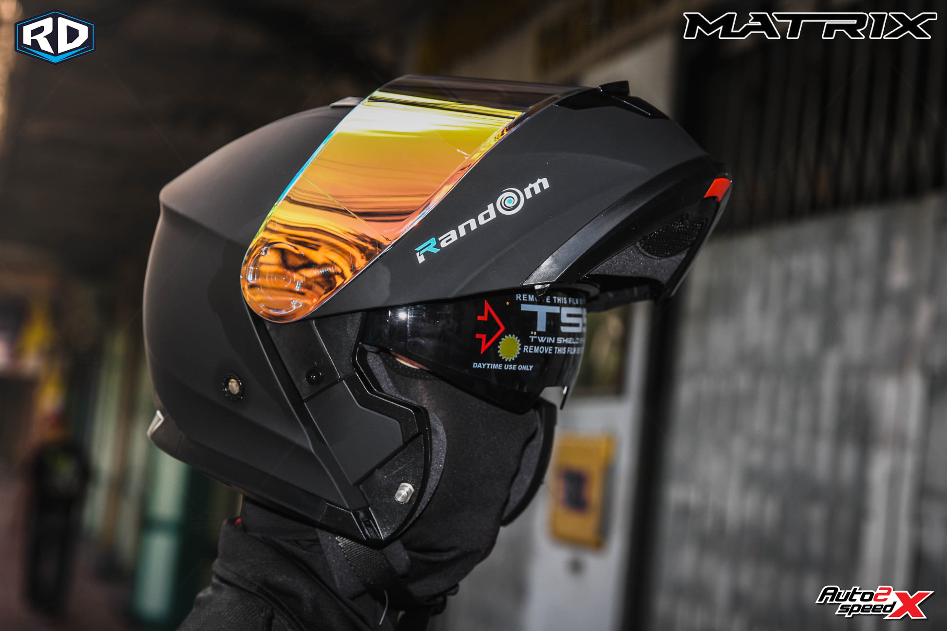 🖤 RD | MATRIX สีดำด้าน ยกคาง... - Auto2speed หมวกกันน็อค | Facebook
