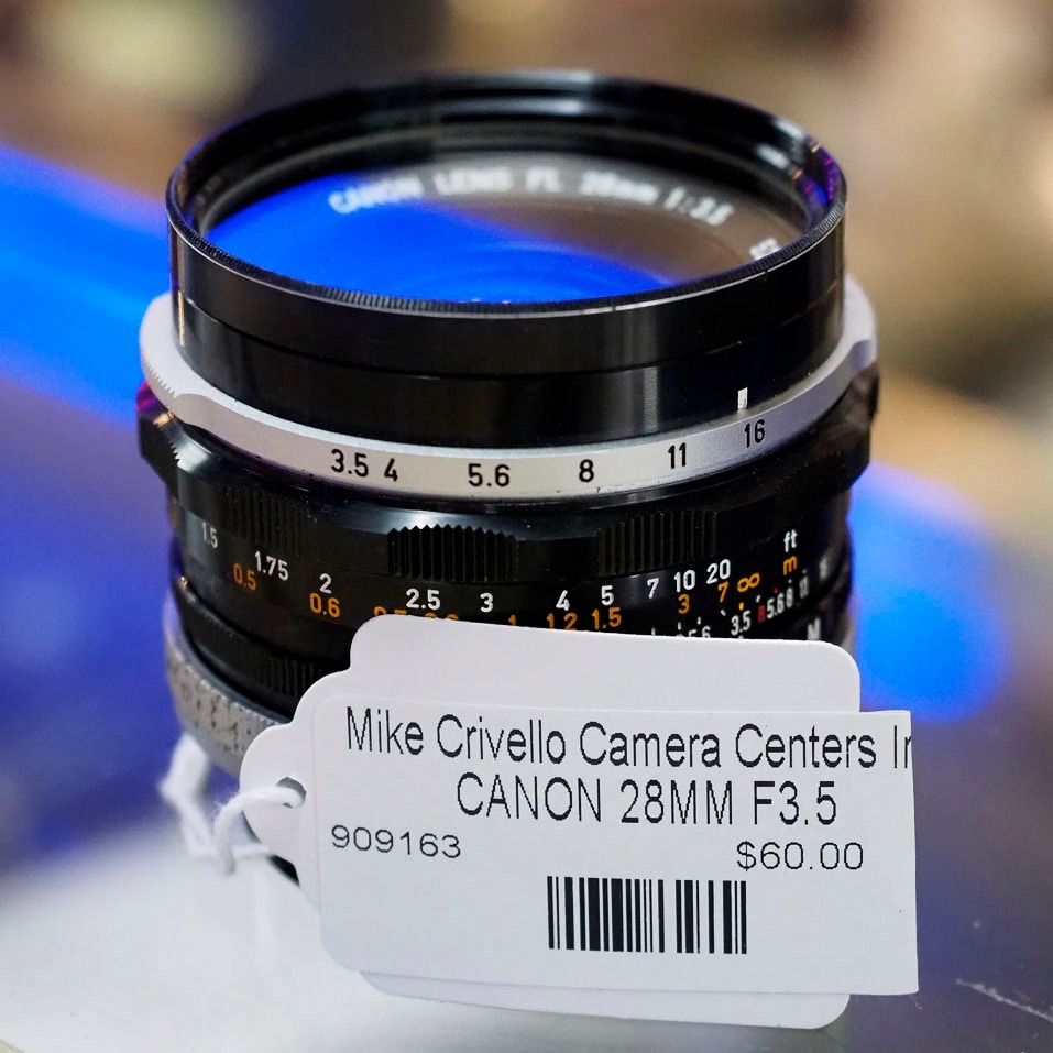 Canon FL 50mm f1.4 lens review
