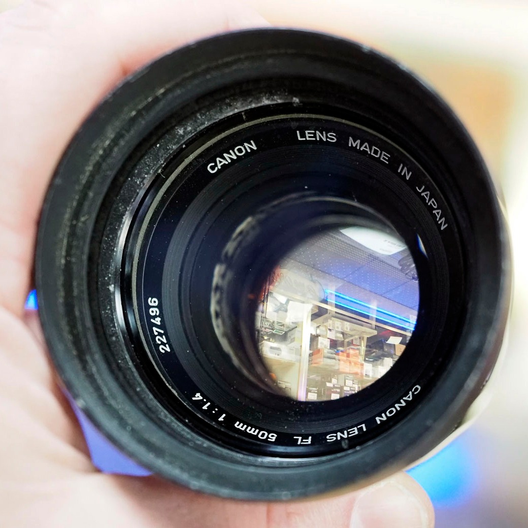 FL 50mm f1.4 lens variations and identification