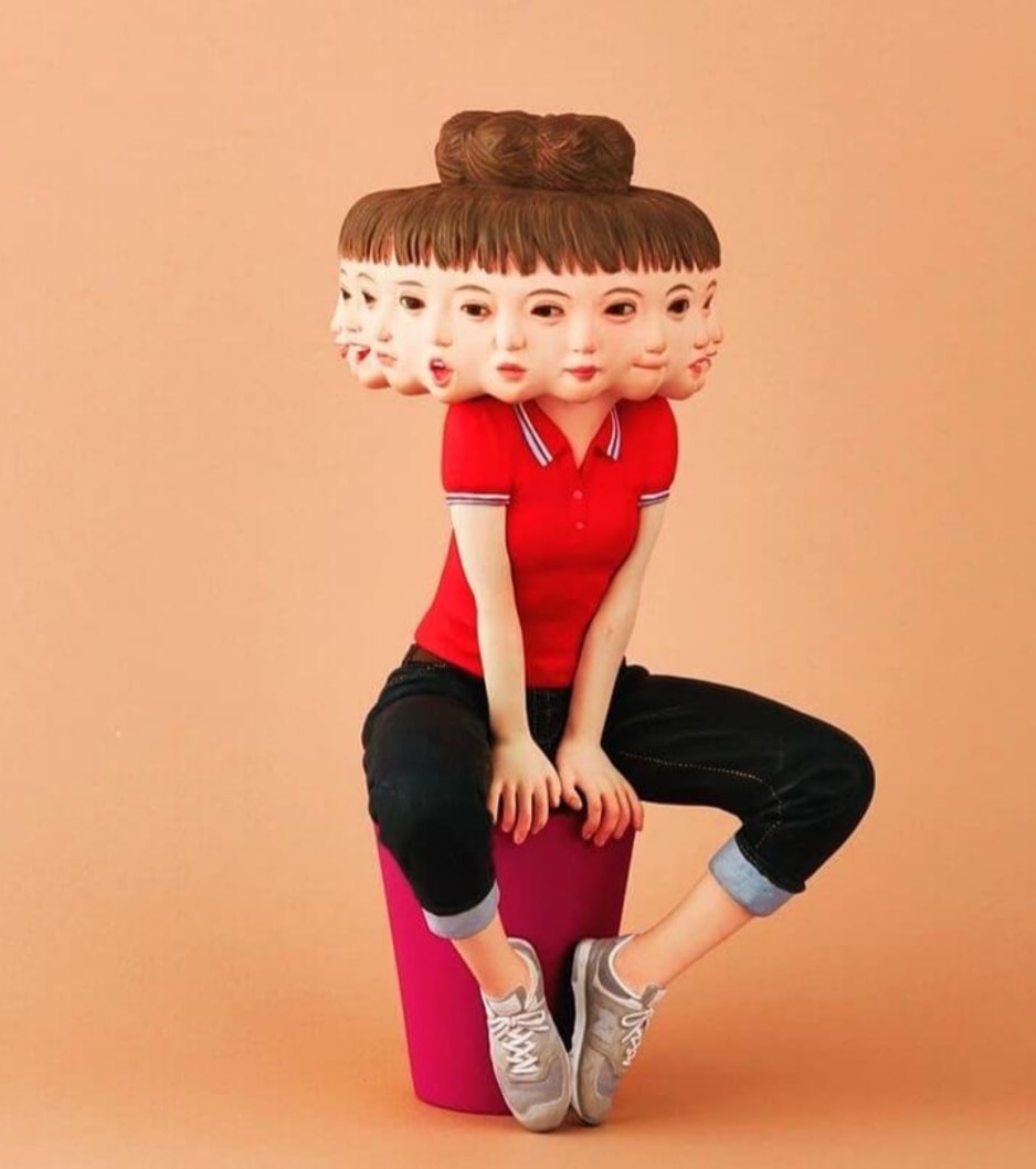 yosuke_ueno “Lily The Kit”. #yosukeueno #上野陽介#surrealart