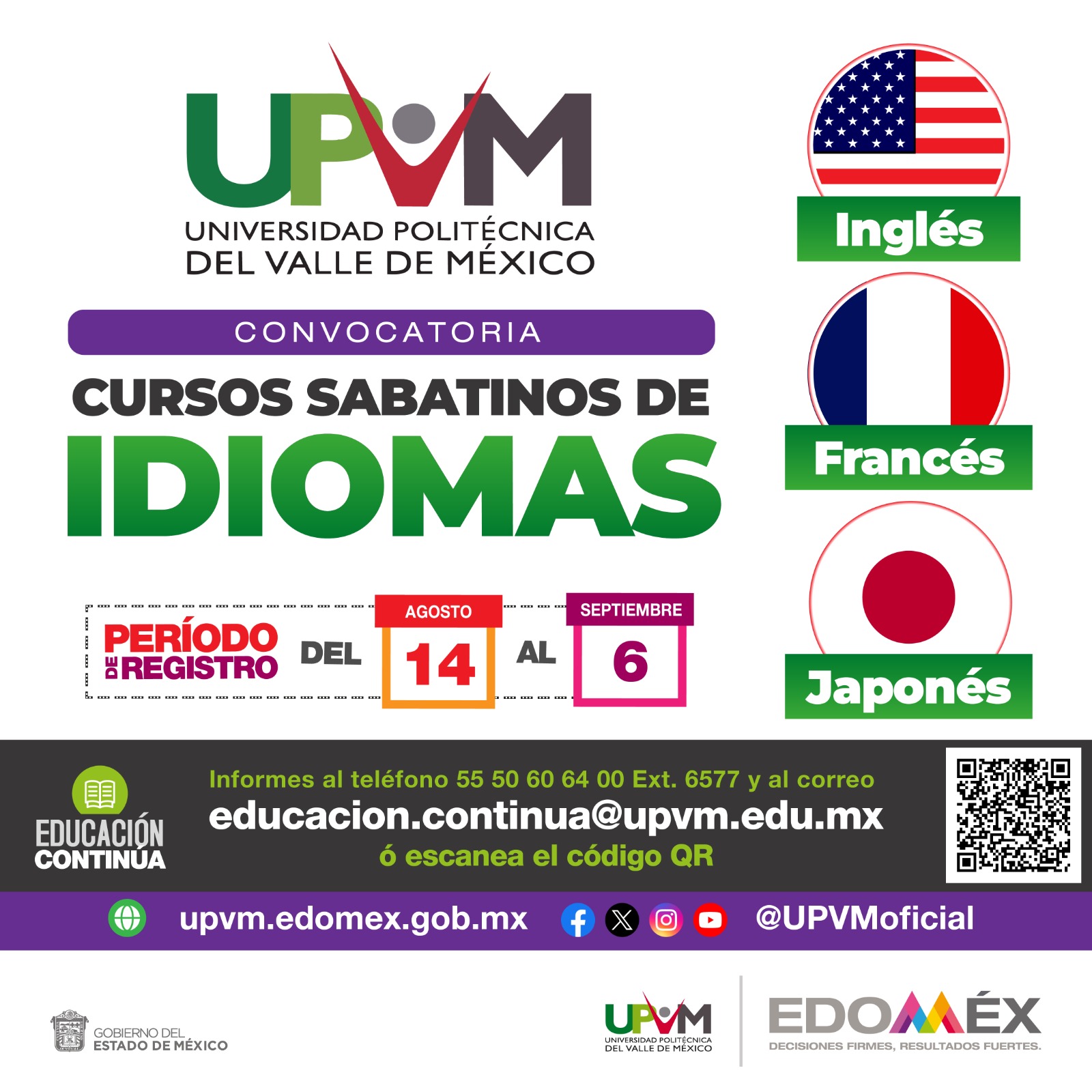 Universidad - 🦅 ¡Aprende un nuevo idioma en la UPVM! 🦅 #ComunidadUPVM ...
