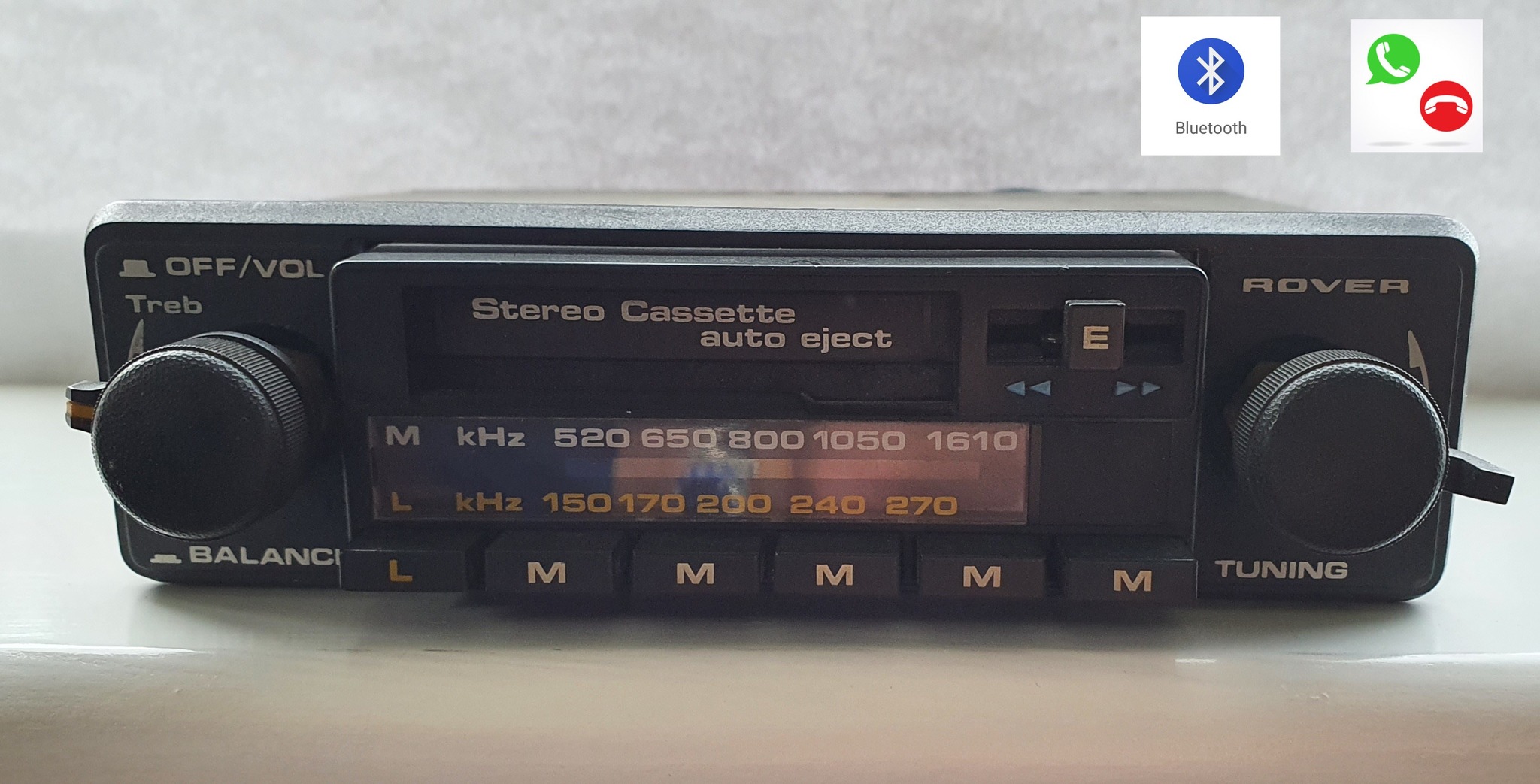 Little audio tape modernised to listen to from a computer or