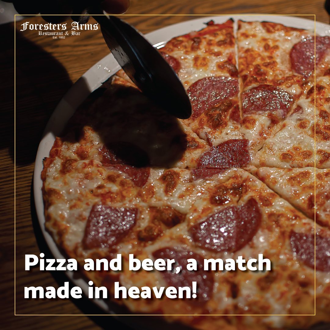 Foresters Arms - Have you tried Forries' famous pizza yet?...