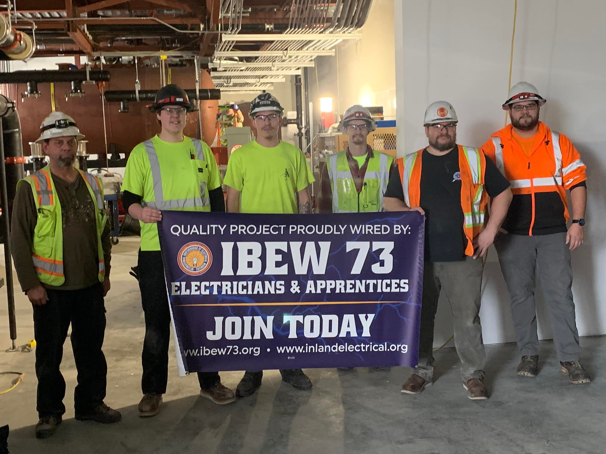 IBEW Local 73 - IBEW 73 members working at the Jubilant... | Facebook