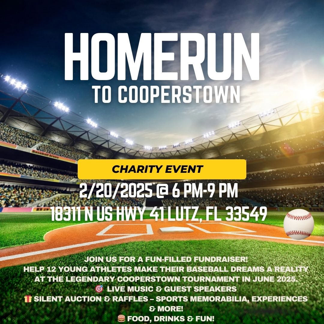 Homerun to Cooperstown - Fundraiser