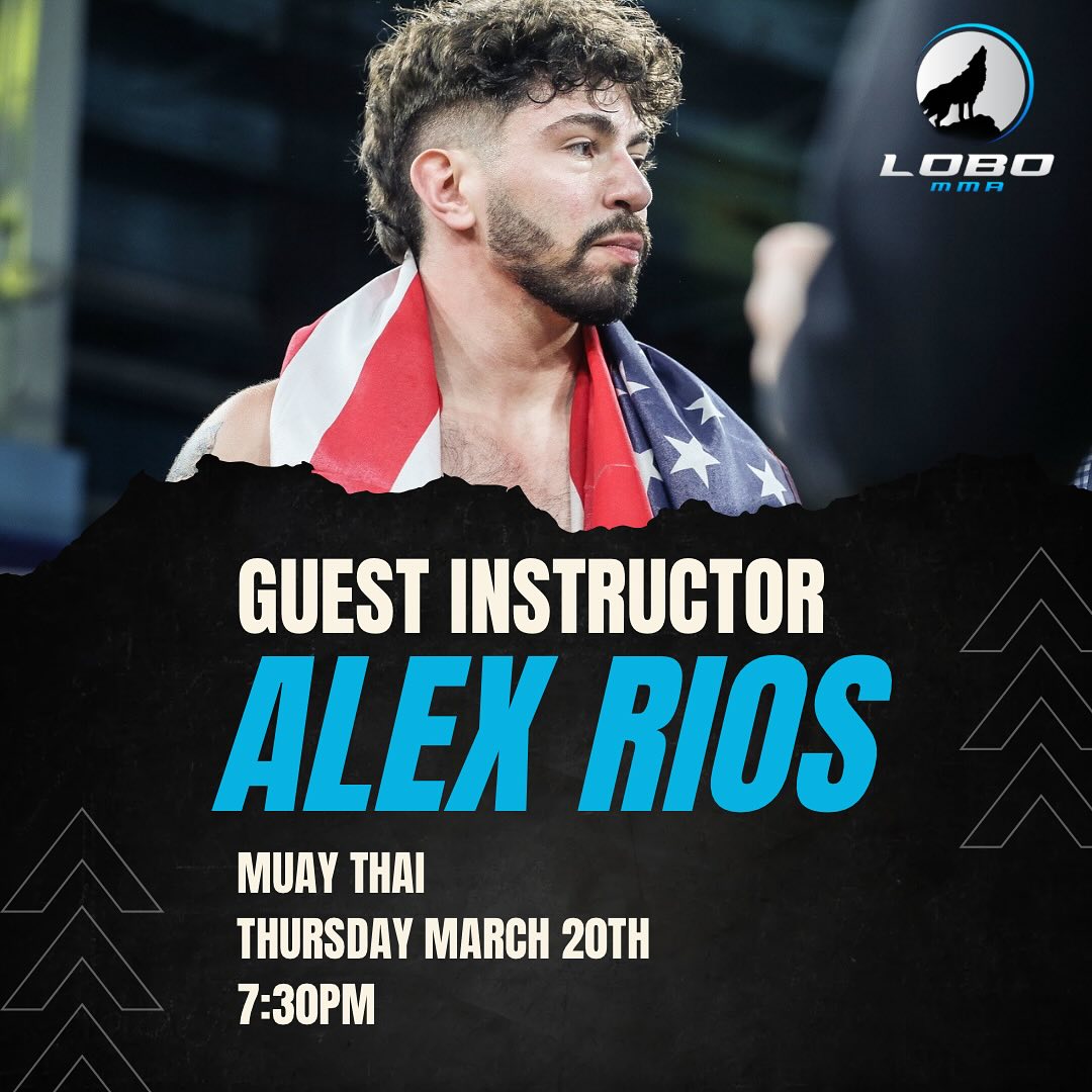 Lobo - 🚨 Exciting news! Tomorrow, we’re honored to welcome guest Muay ...
