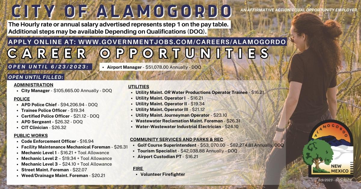 Are you ready to embark... - City of Alamogordo - Government