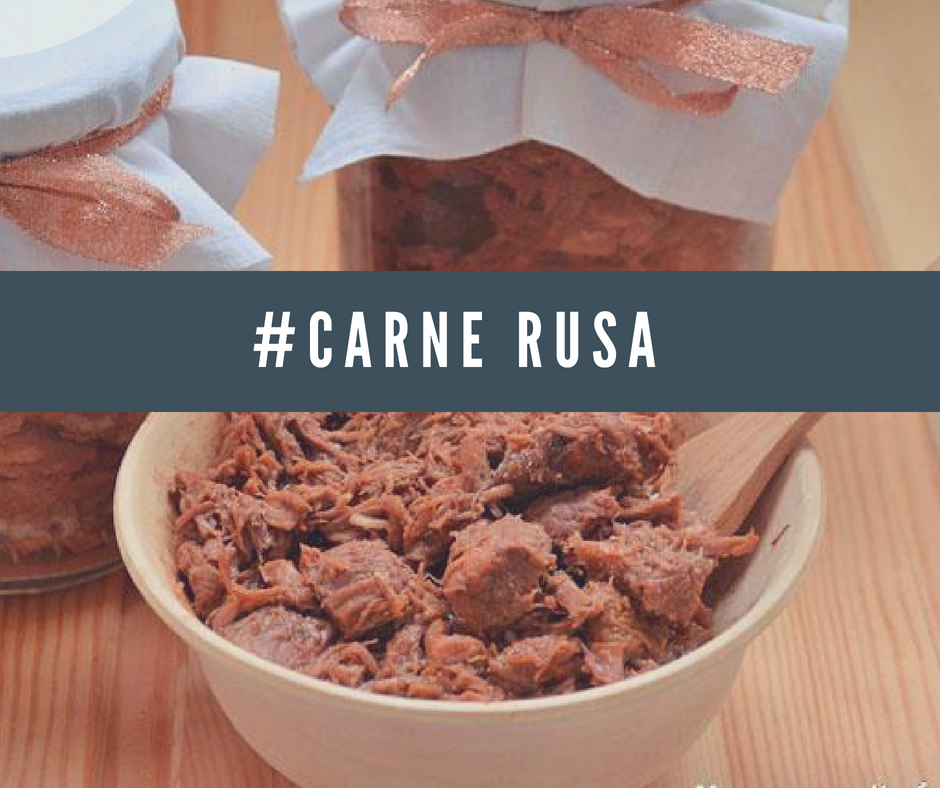 Rinconcito Ruso - La carne rusa = la cena de buenos...