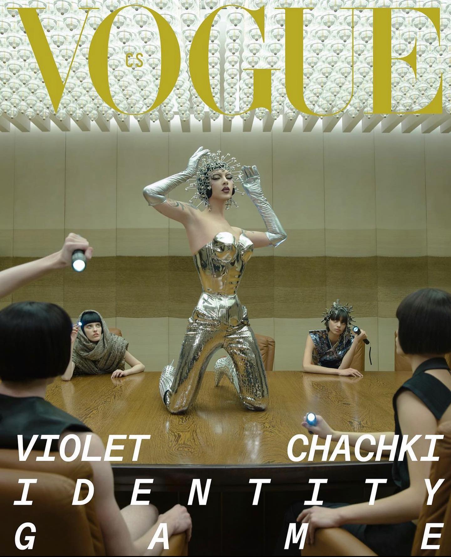 ZG's Violet Chachki's hits the cover of March 2023 Vogue