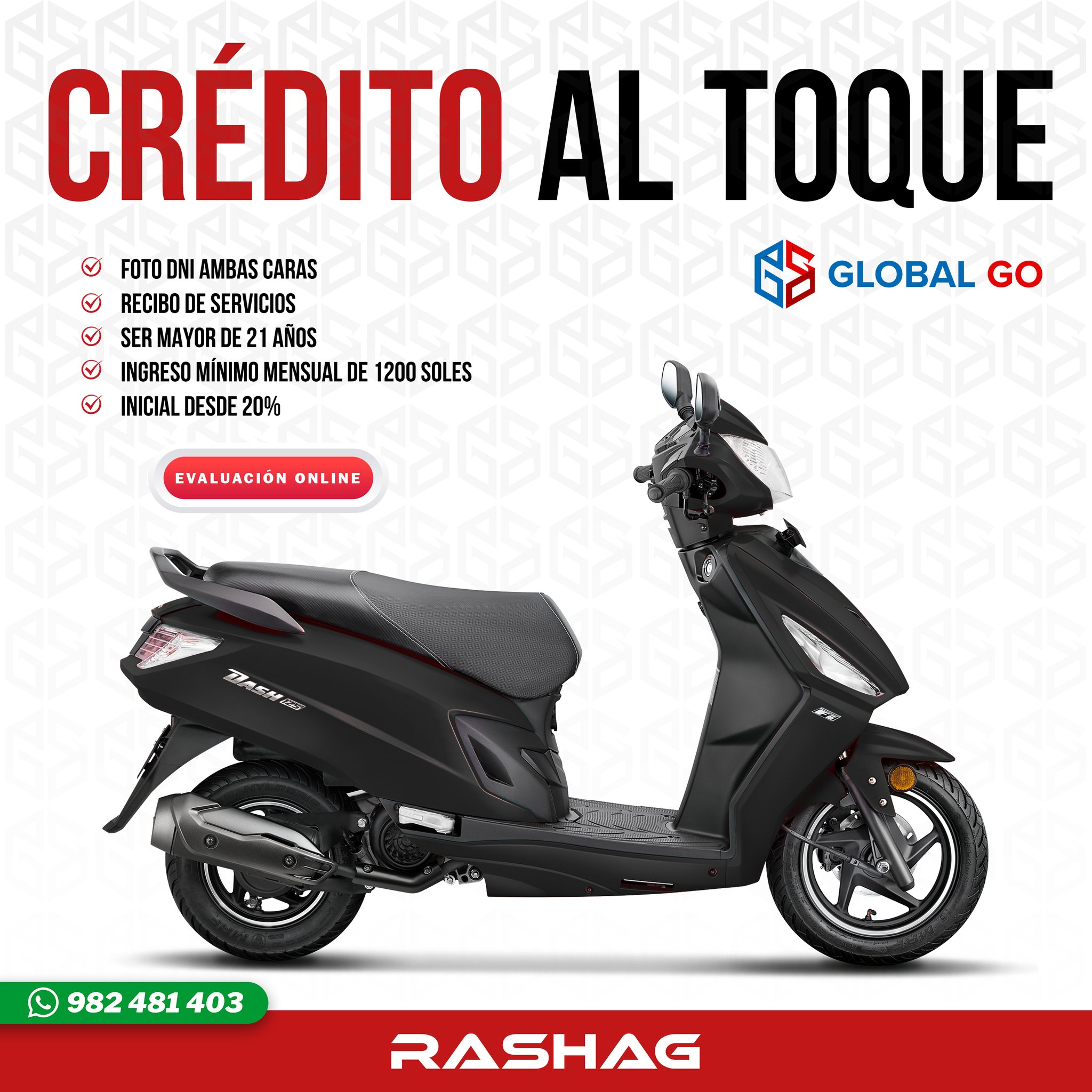 Rashag - 🚨 ¡LLÉVATE TU DASH 125 AL TOQUE! 🛵🔥 ¿Estás listo para moverte ...
