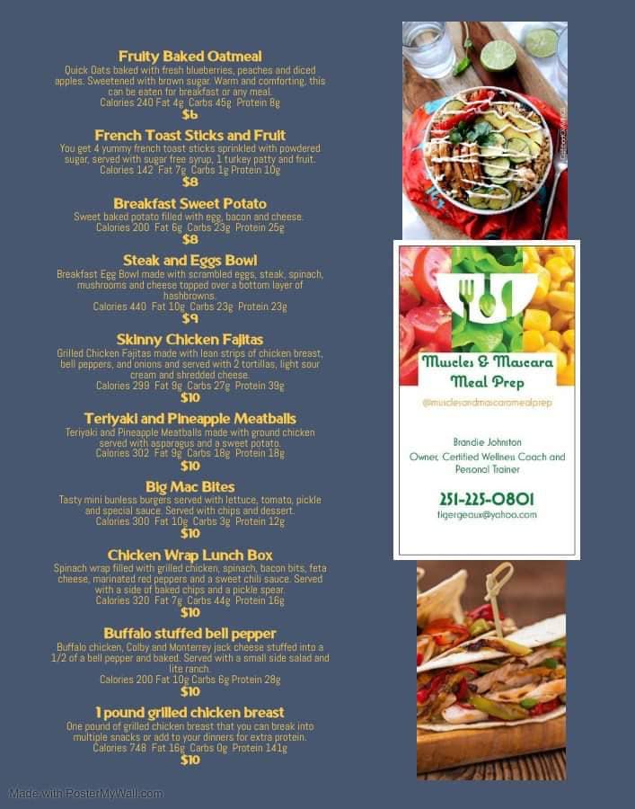 ‼️New week, New menu‼️ Here is the... - Muscles and Mascara | Facebook