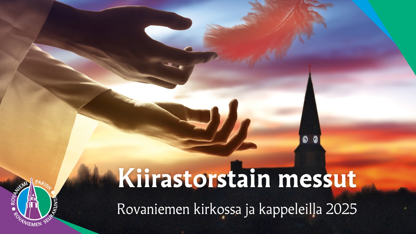 Kiirastorstain messut Rovaniemen kirkossa ja kappeleilla 2025