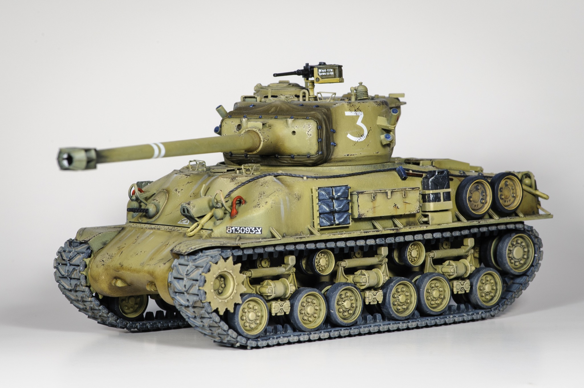Tamiya 35323 1/35 Military Model Kit Israeli Tank M51 Super