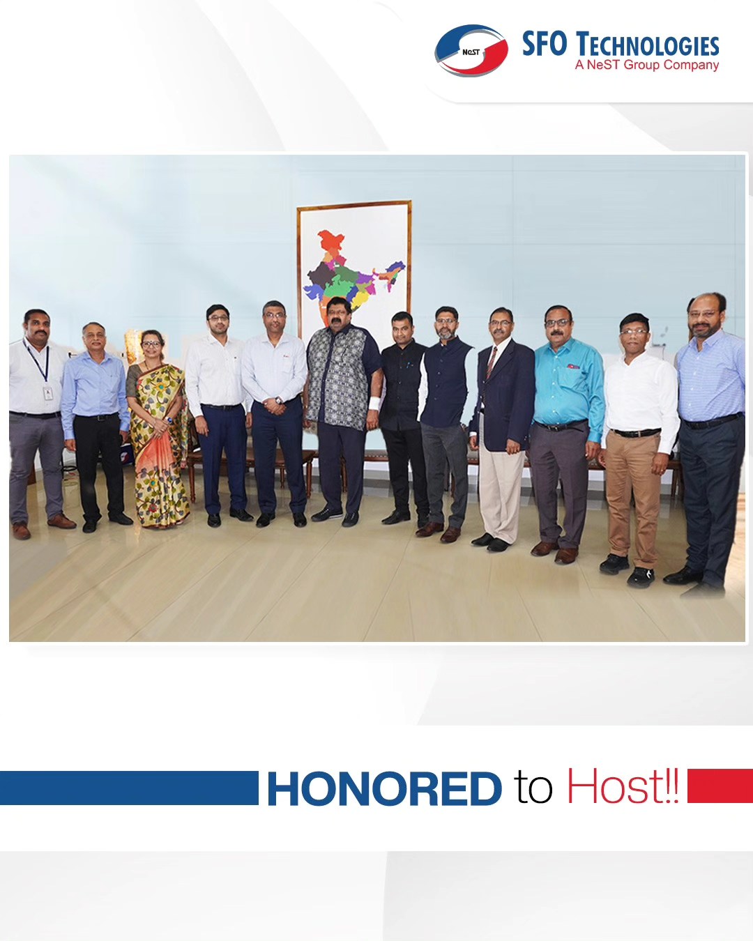 SFO - SFO Technologies was honoured to welcome Shri S. Krishnan, Hon ...