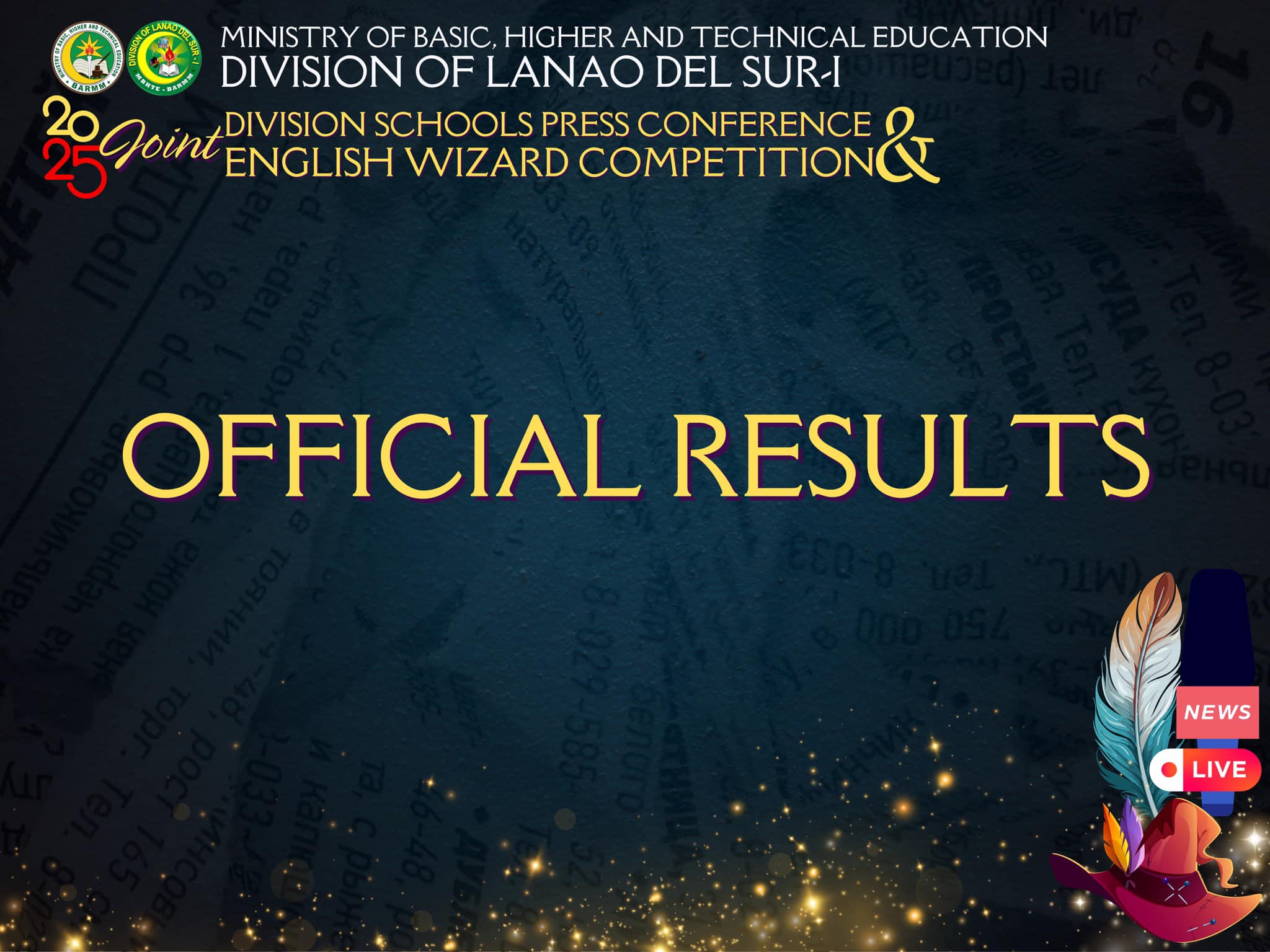 Here are the... - Division of Lanao Del Sur-1 Official