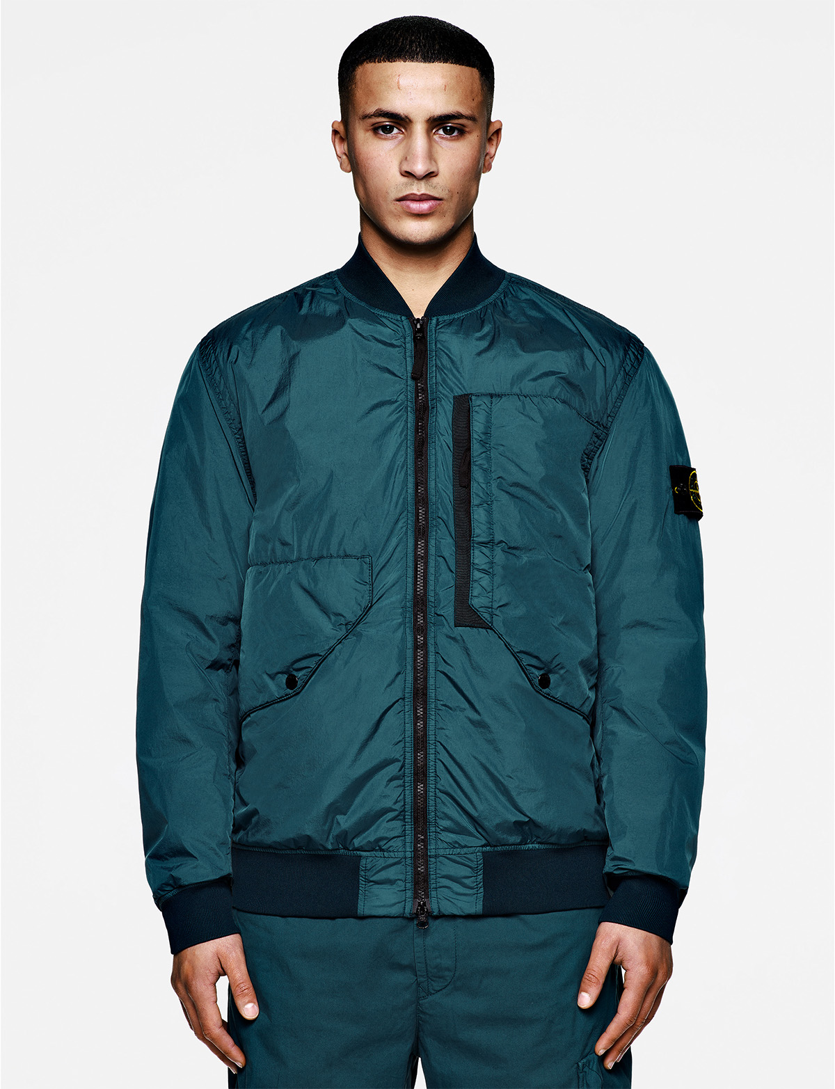 4100002 Dense Oxford Nylon-TC, a coach jacket made from a heavy 