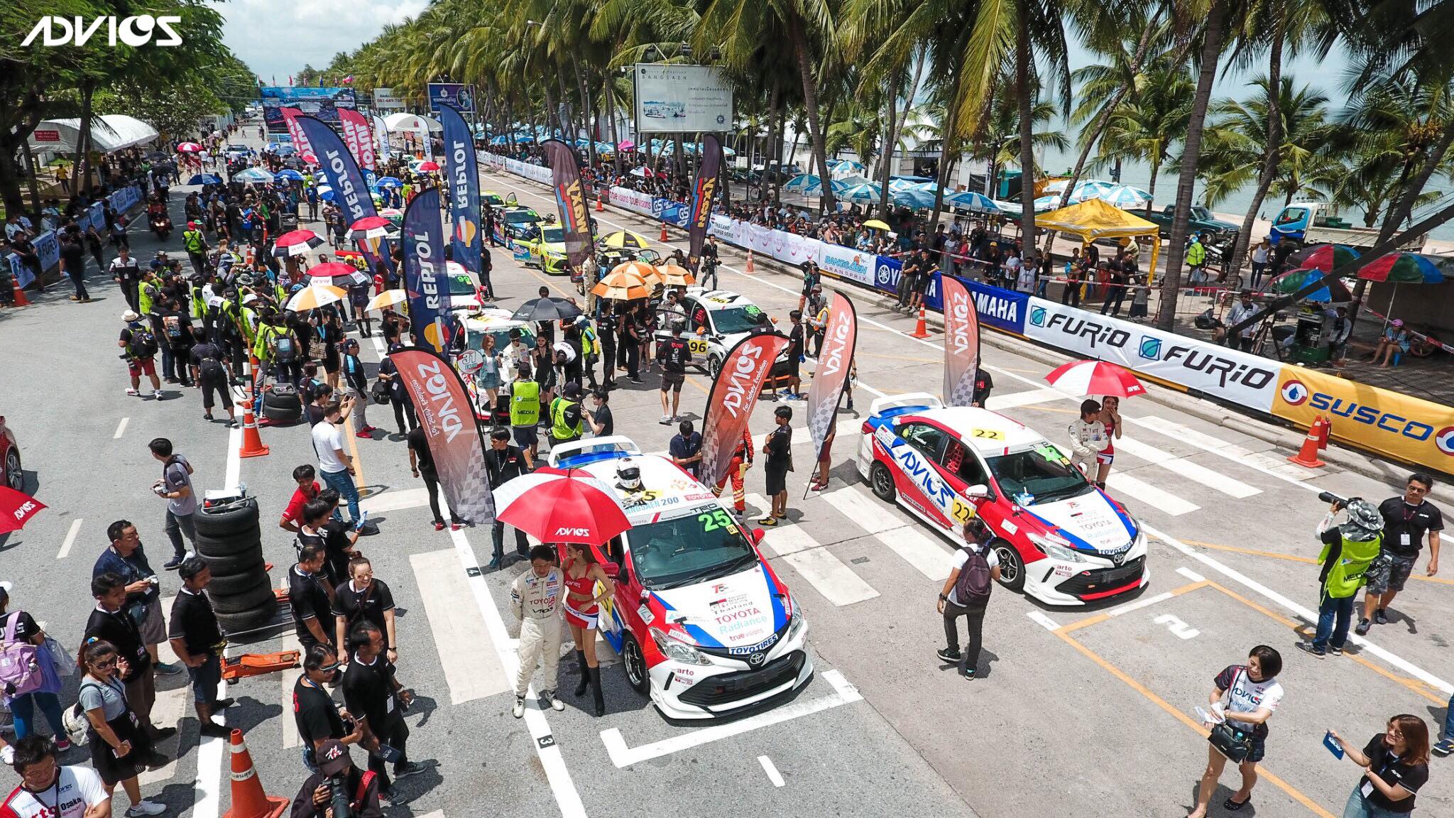 ADVICS Thailand - ภาพบรรยากาศการแข่งขันToyota Motorsport... | Facebook