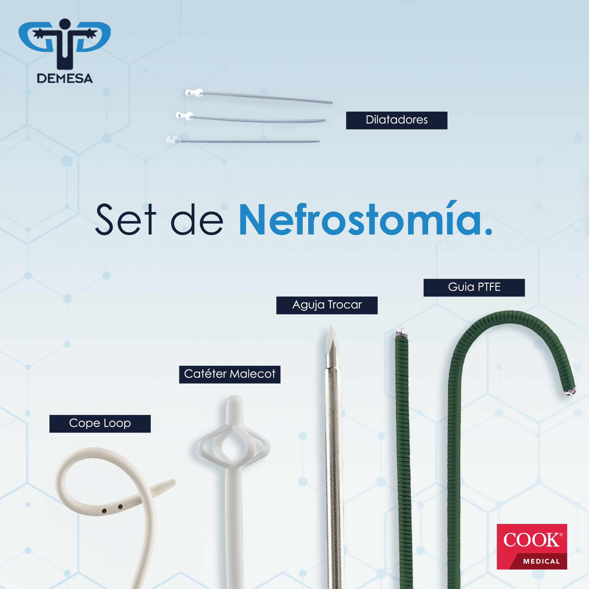 Demesa - El set de Nefrostomia de Cook Medical ofrece... | Facebook