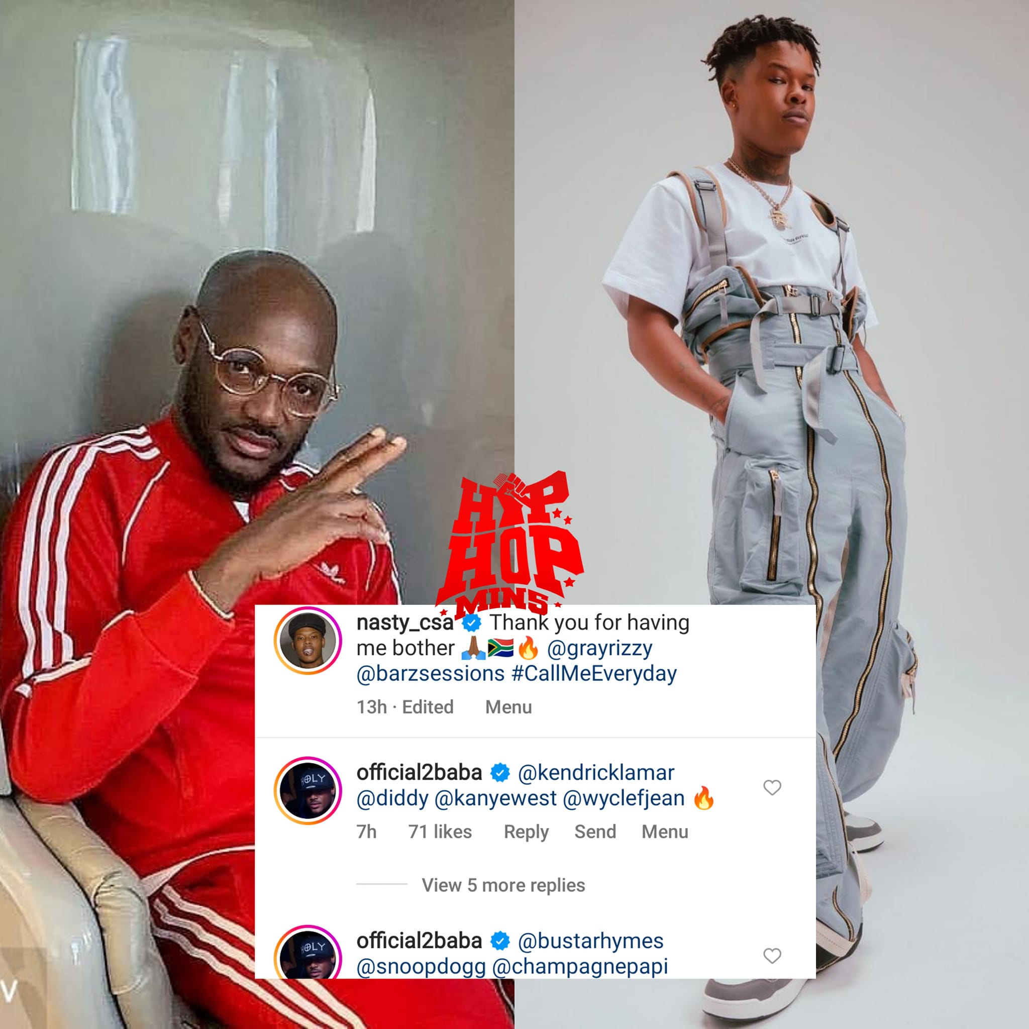 HIP HOP MIN5 - 🛑 Nigeria 🇳🇬 X South Africa 🇿🇦 Connect Nigerian Star ...