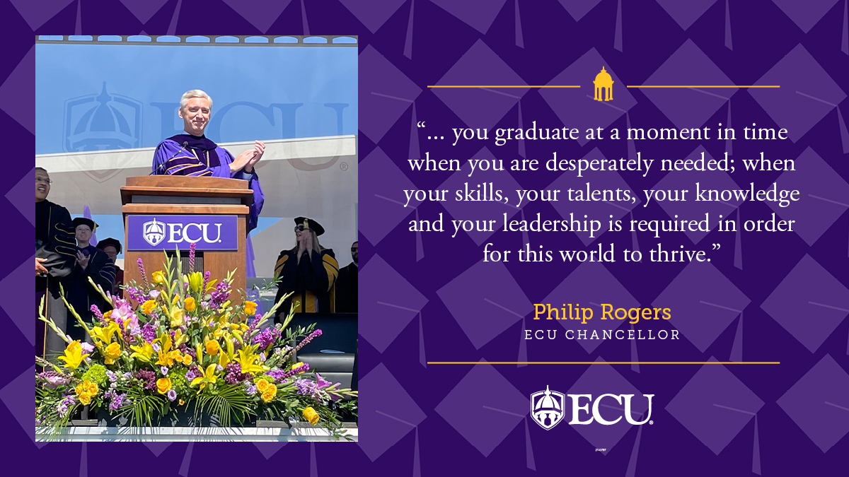 The tassels have been turned and... - ECU Alumni Association
