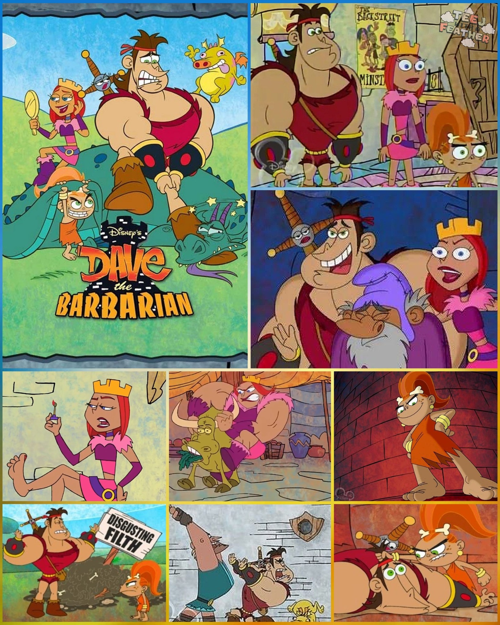Trace - Dave the Barbarian (2004–2005) 🗡️😂🐉 Dave the Barbarian is a ...